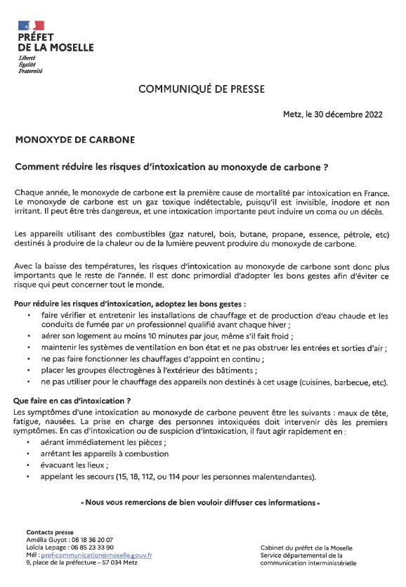 CO Danger CP