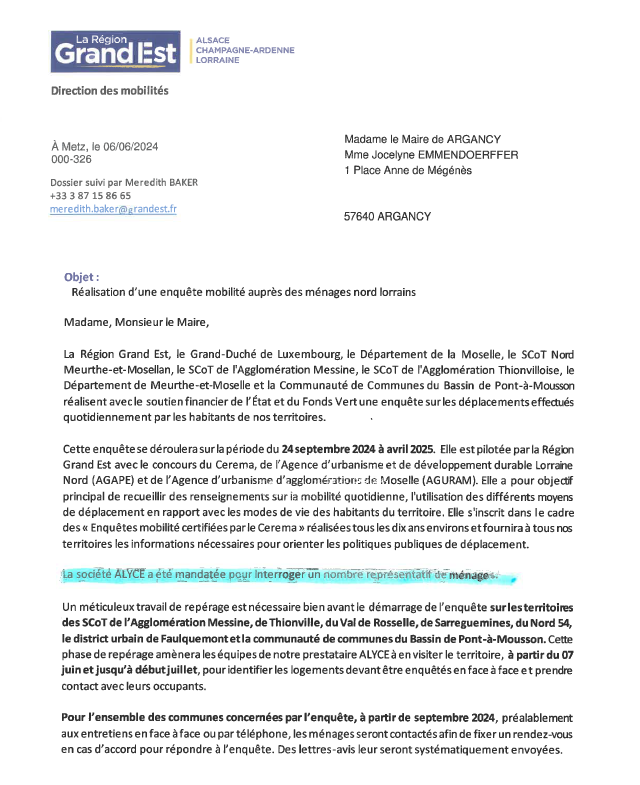 enquete mobilite 2024