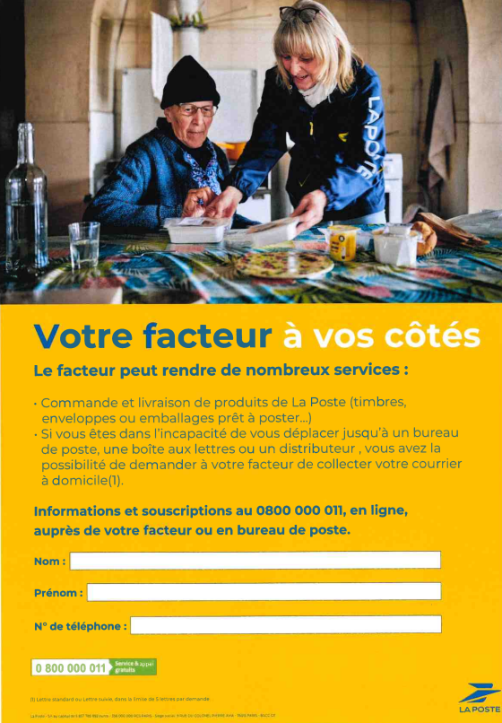 votre facteur